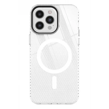 Mey İthalat®   iPhone 12 Pro Max Kılıf Beta Magneticsafe Silikon - Şeffaf