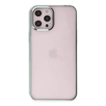 Mey İthalat®   iPhone 12 Pro Max Kılıf Element Silikon - Yeşil