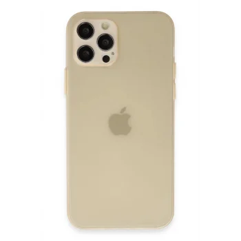 Mey İthalat®   iPhone 12 Pro Max Kılıf Puma Silikon - Gold