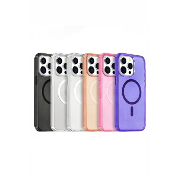 Mey İthalat® iPhone 12 Star Magsafe Kapak - Şeffaf