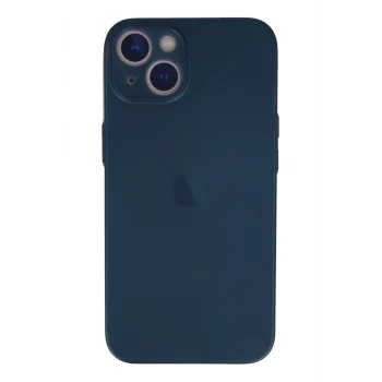 Mey İthalat®   iPhone 13 Mini Kılıf PP Ultra İnce Kapak - Mavi