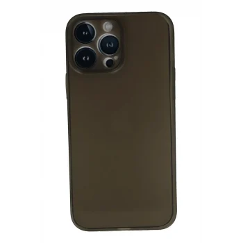 Mey İthalat®   iPhone 13 Pro Kılıf PP Ultra İnce Kapak - Gri