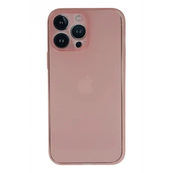 Mey İthalat®   iPhone 13 Pro Kılıf PP Ultra İnce Kapak - Pembe
