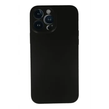 Mey İthalat®   iPhone 13 Pro Max Kılıf PP Ultra İnce Kapak - Siyah