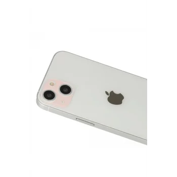 Mey İthalat®   iPhone 13 Rainbow Kamera Lens Koruma Cam - Rose Gold