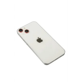 Mey İthalat®   iPhone 14 Diamond Kamera Lens - Kırmızı