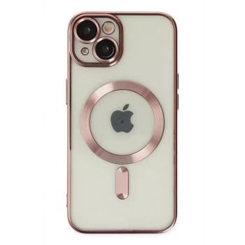 Mey İthalat®   iPhone 14 Kılıf Kross Magneticsafe Kapak - Rose