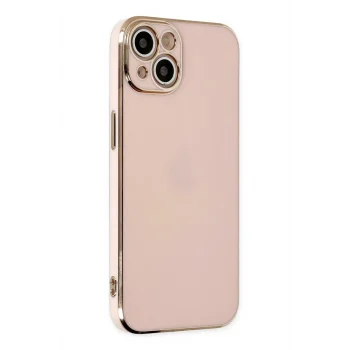Mey İthalat®   iPhone 14 Kılıf Volet Silikon - Pembe