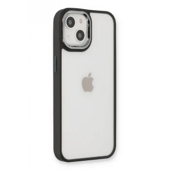 Mey İthalat®   iPhone 14 Plus Kılıf Dora Kapak - Siyah