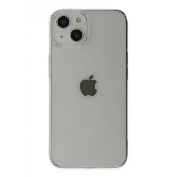 Mey İthalat®   iPhone 14 Plus Kılıf Pc Sert Şeffaf Kapak - Şeffaf