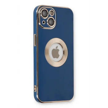 Mey İthalat®   iPhone 14 Plus Kılıf Store Silikon - Mavi