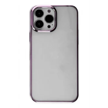 Mey İthalat®   iPhone 14 Pro Kılıf Element Silikon - Lila