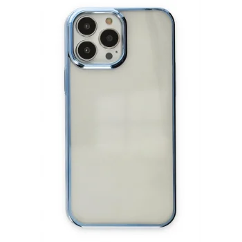 Mey İthalat®   iPhone 14 Pro Kılıf Element Silikon - Sky Blue