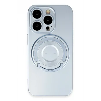 Mey İthalat®   iPhone 14 Pro Kılıf Lukka Magneticsafe Kapak - Sierra Blue