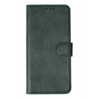 Mey İthalat®   iPhone 14 Pro Kılıf Trend S Plus Kapaklı Kılıf - Yeşil