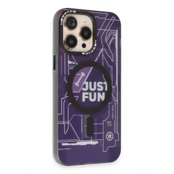 Mey İthalat®   iPhone 14 Pro Kılıf Venüs Magneticsafe Desenli Kapak - Venüs - 1