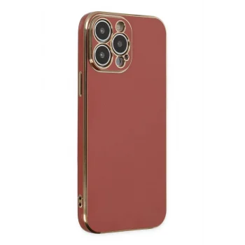 Mey İthalat®   iPhone 14 Pro Kılıf Volet Silikon - Kırmızı