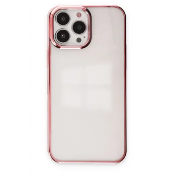 Mey İthalat®   iPhone 14 Pro Max Kılıf Element Silikon - Pembe