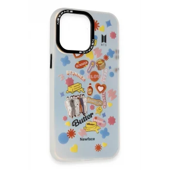 Mey İthalat®   iPhone 14 Pro Max Kılıf Estoril Desenli Kapak - Estoril - 16