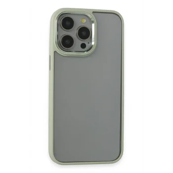 Mey İthalat®   iPhone 14 Pro Max Kılıf Power Silikon - Yeşil