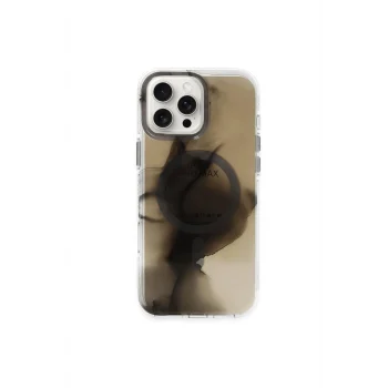 Mey İthalat®   iPhone 16 Pro Phantom Magsafe Kapak - Siyah