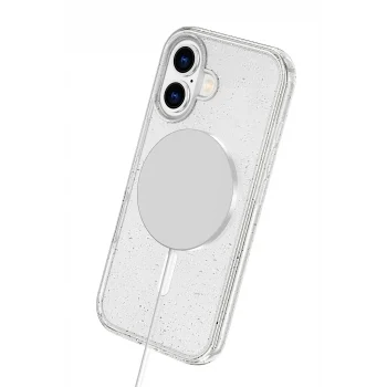 Mey İthalat® iPhone 16 Star Magsafe Kapak - Turuncu