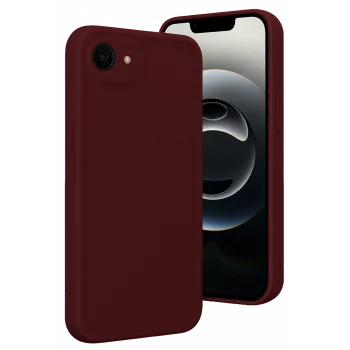 Mey İthalat®   iPhone 16E Kılıf Viera Silikon - Bordo