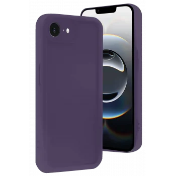Mey İthalat®   iPhone 16E Kılıf Viera Silikon - Mor