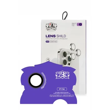 Mey İthalat®   iPhone 17 Air Bilvis Titan Kamera Lens - Siyah