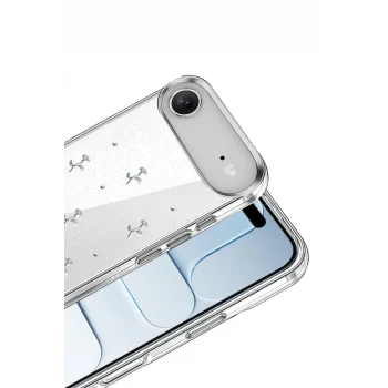 Mey İthalat®   iPhone 17 Air Fiyonk Desenli Kapak - Desen 4