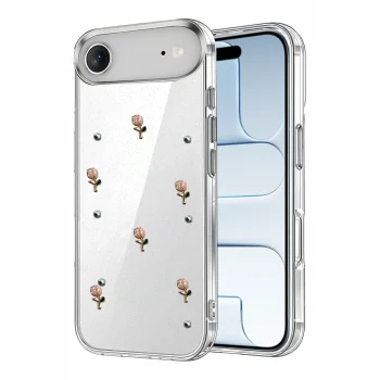 Mey İthalat®   iPhone 17 Air Fiyonk Desenli Kapak - Desen 6