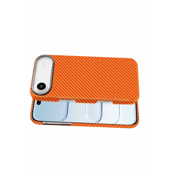 Mey İthalat®   iPhone 17 Air Vega Magsafe Kapak - Sarı