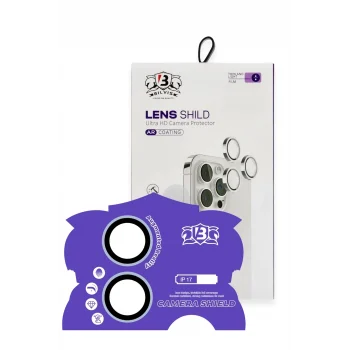 Mey İthalat®   iPhone 17 Bilvis Titan Kamera Lens - Açık Mavi