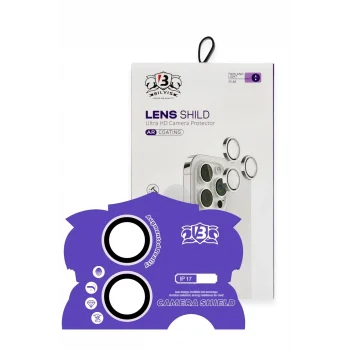 Mey İthalat®   iPhone 17 Bilvis Titan Kamera Lens - Lila