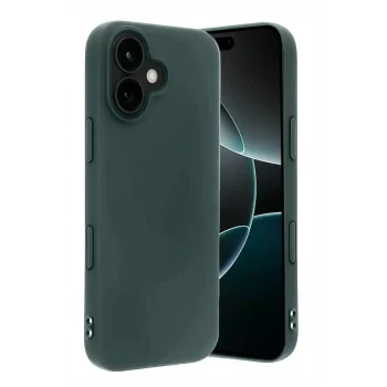 Mey İthalat®   iPhone 17 First Silikon - Koyu Yeşil