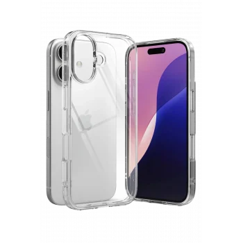 Mey İthalat®   iPhone 17 Lüx Şeffaf Silikon - Şeffaf