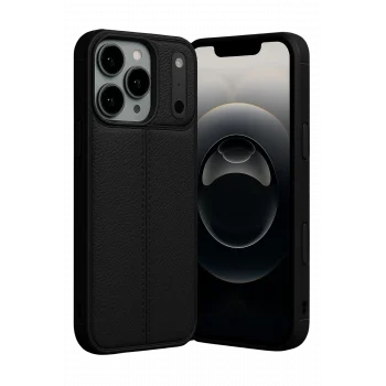 Mey İthalat®   iPhone 17 Pro Auto Focus Kapak - Siyah