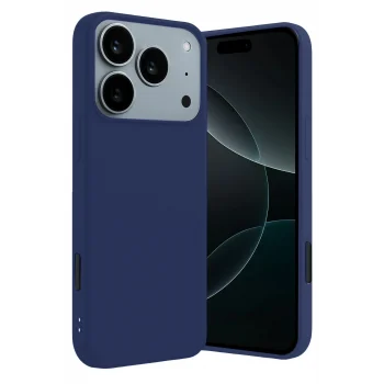 Mey İthalat®   iPhone 17 Pro First Silikon - Lacivert