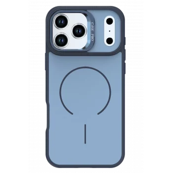 Mey İthalat®   iPhone 17 Pro Max Flexa Magsafe Kapak - Mavi
