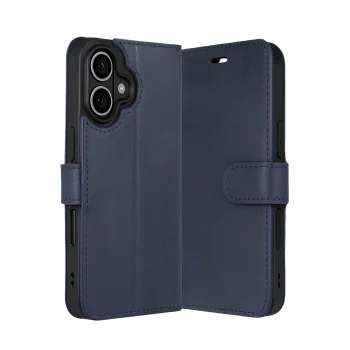 Mey İthalat®   iPhone 17 Trend S Plus Kapaklı Kılıf - Lacivert