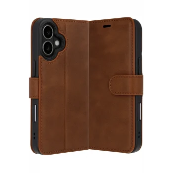 Mey İthalat®   iPhone 17 Trend S Plus Kapaklı Kılıf - Taba