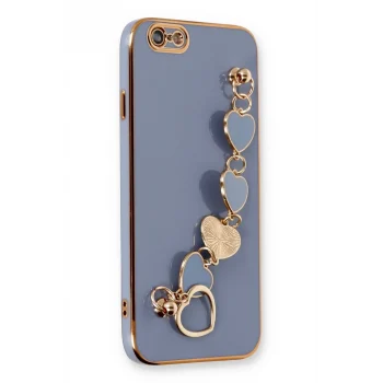 Mey İthalat®   iPhone 6 Kılıf Esila Silikon - Gri