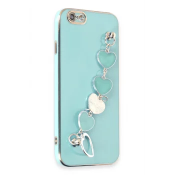 Mey İthalat®   iPhone 6 Kılıf Esila Silikon - Su Yeşili