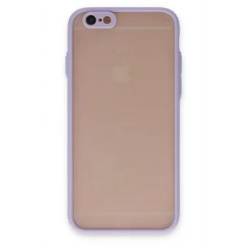 Mey İthalat®   iPhone 6 Kılıf Montreal Silikon Kapak - Mor