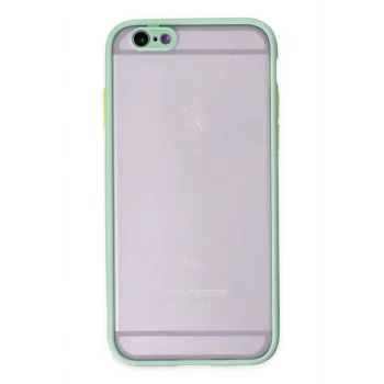 Mey İthalat®   iPhone 6 Kılıf Montreal Silikon Kapak - Turkuaz
