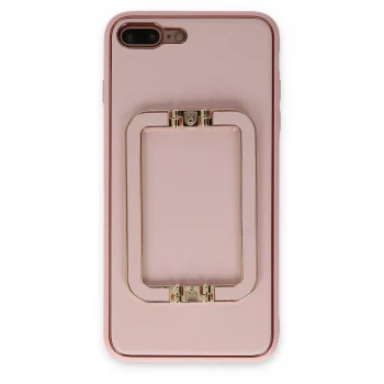 Mey İthalat®   iPhone 7 Plus Kılıf Coco Elit Kapak - Pembe
