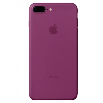 Mey İthalat®   iPhone 8 Plus Kılıf PP Ultra İnce Kapak - Pembe