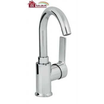 Mey İthalat® İtimat İdea 563 K Mix Kısa Kuğu Lavabo Bataryası