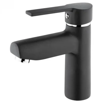 Mey İthalat® İtimat İdea Siyah 562CB Lavabo Bataryası