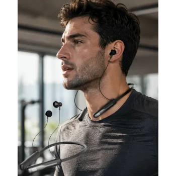 Mey İthalat® Kablosuz Neckband Kulaklık Bluetooth 5.4 Manyetik Tasarımlı